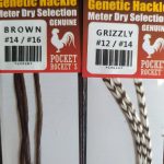 Genetic Hackle Meter Dry Pocket Rocket's