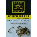 Anzuelo Caddis Nymph Series Reptilius